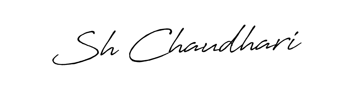 Once you've used our free online signature maker to create your best signature Antro_Vectra_Bolder style, it's time to enjoy all of the benefits that Sh Chaudhari name signing documents. Sh Chaudhari signature style 7 images and pictures png