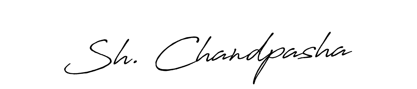 if you are searching for the best signature style for your name Sh. Chandpasha. so please give up your signature search. here we have designed multiple signature styles  using Antro_Vectra_Bolder. Sh. Chandpasha signature style 7 images and pictures png