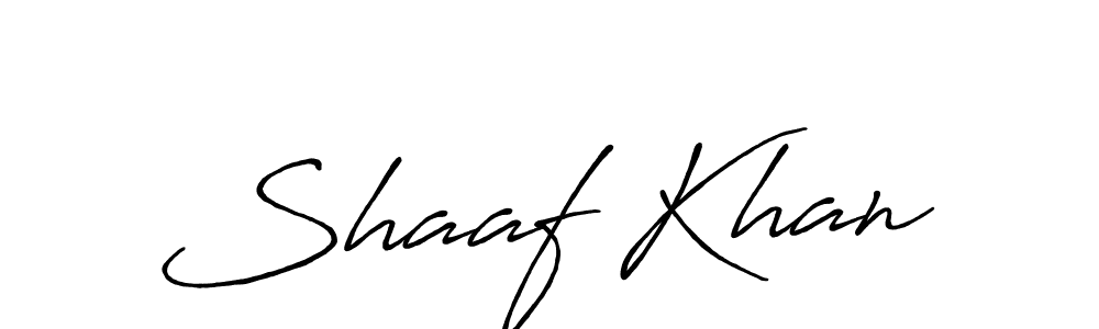 Antro_Vectra_Bolder is a professional signature style that is perfect for those who want to add a touch of class to their signature. It is also a great choice for those who want to make their signature more unique. Get Shaaf Khan name to fancy signature for free. Shaaf Khan signature style 7 images and pictures png