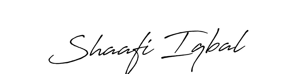 Similarly Antro_Vectra_Bolder is the best handwritten signature design. Signature creator online .You can use it as an online autograph creator for name Shaafi Iqbal. Shaafi Iqbal signature style 7 images and pictures png