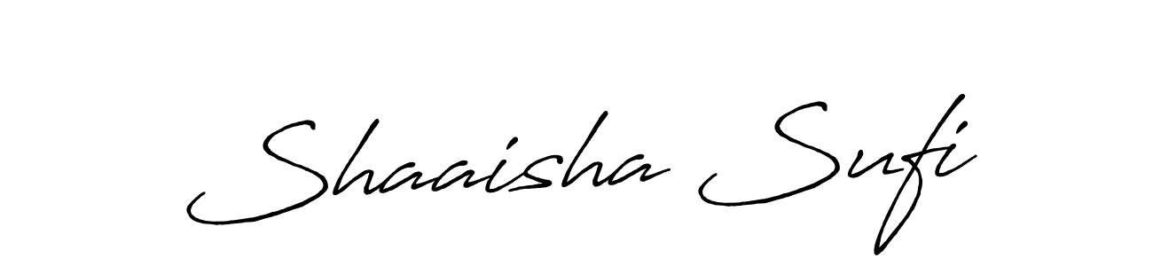 Once you've used our free online signature maker to create your best signature Antro_Vectra_Bolder style, it's time to enjoy all of the benefits that Shaaisha Sufi name signing documents. Shaaisha Sufi signature style 7 images and pictures png