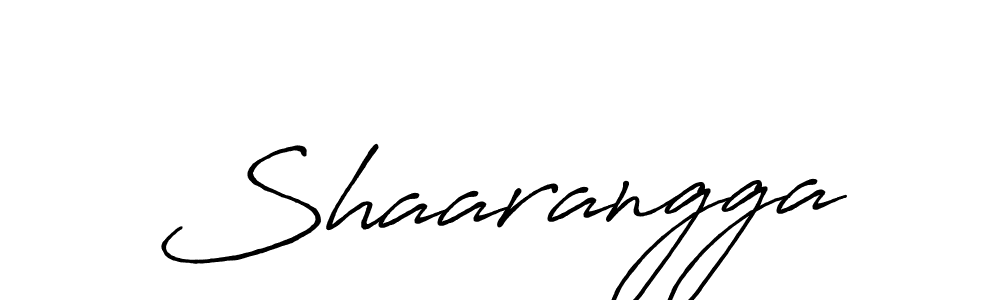 How to make Shaarangga name signature. Use Antro_Vectra_Bolder style for creating short signs online. This is the latest handwritten sign. Shaarangga signature style 7 images and pictures png