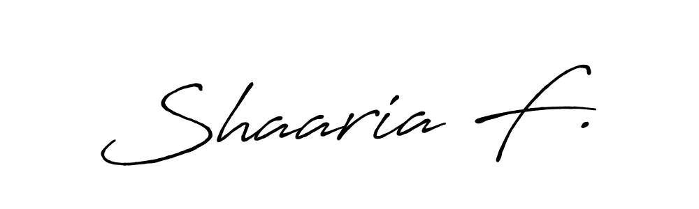 It looks lik you need a new signature style for name Shaaria F.. Design unique handwritten (Antro_Vectra_Bolder) signature with our free signature maker in just a few clicks. Shaaria F. signature style 7 images and pictures png