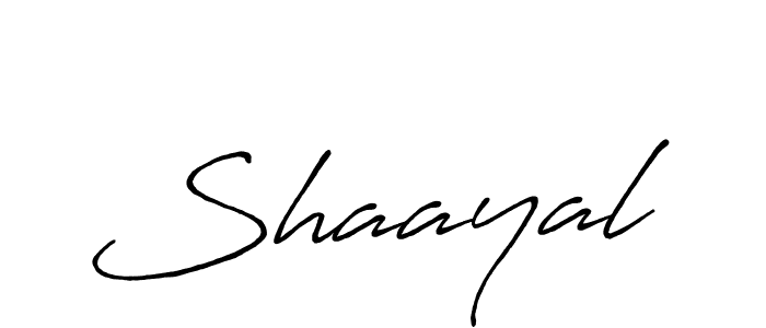 It looks lik you need a new signature style for name Shaayal. Design unique handwritten (Antro_Vectra_Bolder) signature with our free signature maker in just a few clicks. Shaayal signature style 7 images and pictures png