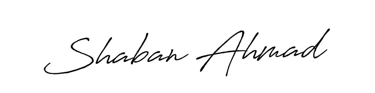 It looks lik you need a new signature style for name Shaban Ahmad. Design unique handwritten (Antro_Vectra_Bolder) signature with our free signature maker in just a few clicks. Shaban Ahmad signature style 7 images and pictures png