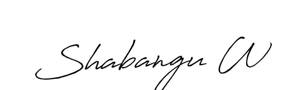 See photos of Shabangu W official signature by Spectra . Check more albums & portfolios. Read reviews & check more about Antro_Vectra_Bolder font. Shabangu W signature style 7 images and pictures png