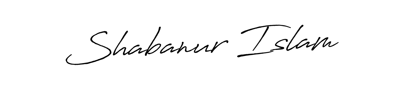Similarly Antro_Vectra_Bolder is the best handwritten signature design. Signature creator online .You can use it as an online autograph creator for name Shabanur Islam. Shabanur Islam signature style 7 images and pictures png