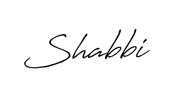 How to make Shabbi signature? Antro_Vectra_Bolder is a professional autograph style. Create handwritten signature for Shabbi name. Shabbi signature style 7 images and pictures png