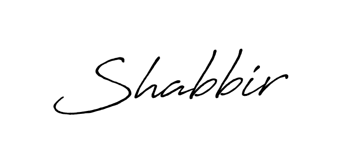 How to make Shabbir name signature. Use Antro_Vectra_Bolder style for creating short signs online. This is the latest handwritten sign. Shabbir signature style 7 images and pictures png