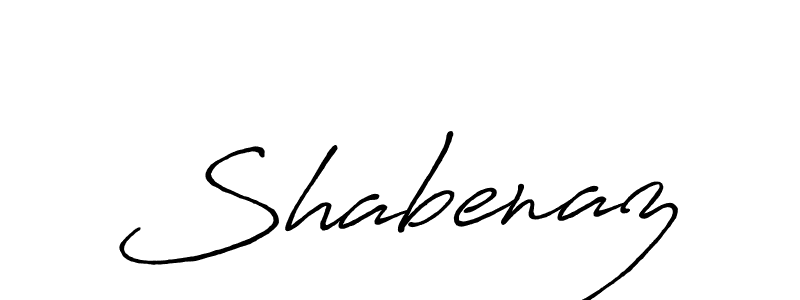 How to make Shabenaz signature? Antro_Vectra_Bolder is a professional autograph style. Create handwritten signature for Shabenaz name. Shabenaz signature style 7 images and pictures png
