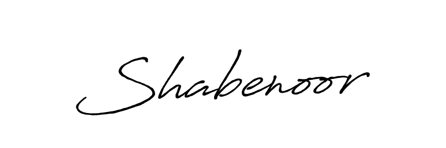 Shabenoor stylish signature style. Best Handwritten Sign (Antro_Vectra_Bolder) for my name. Handwritten Signature Collection Ideas for my name Shabenoor. Shabenoor signature style 7 images and pictures png