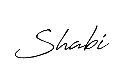 Also You can easily find your signature by using the search form. We will create Shabi name handwritten signature images for you free of cost using Antro_Vectra_Bolder sign style. Shabi signature style 7 images and pictures png