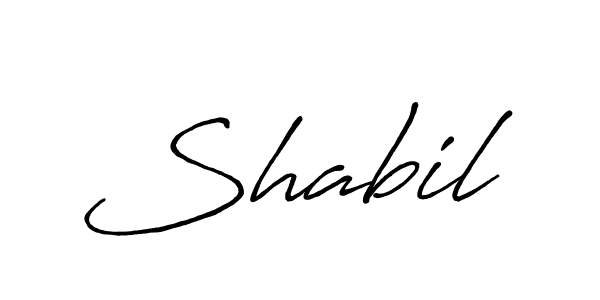 How to make Shabil signature? Antro_Vectra_Bolder is a professional autograph style. Create handwritten signature for Shabil name. Shabil signature style 7 images and pictures png