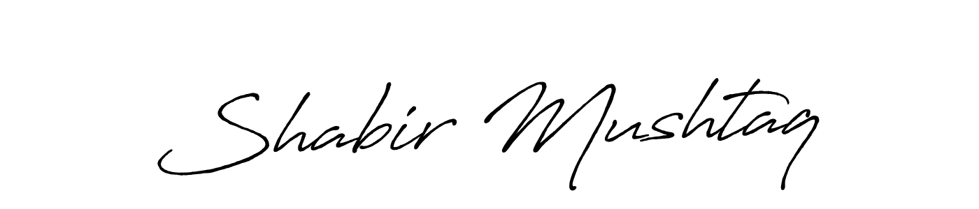 Also we have Shabir Mushtaq name is the best signature style. Create professional handwritten signature collection using Antro_Vectra_Bolder autograph style. Shabir Mushtaq signature style 7 images and pictures png