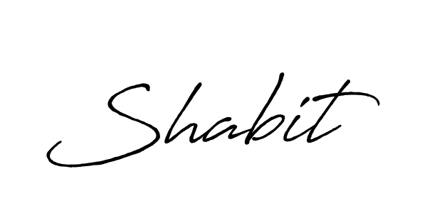 How to make Shabit signature? Antro_Vectra_Bolder is a professional autograph style. Create handwritten signature for Shabit name. Shabit signature style 7 images and pictures png