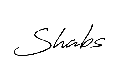 Once you've used our free online signature maker to create your best signature Antro_Vectra_Bolder style, it's time to enjoy all of the benefits that Shabs name signing documents. Shabs signature style 7 images and pictures png