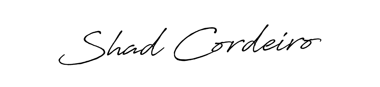 Antro_Vectra_Bolder is a professional signature style that is perfect for those who want to add a touch of class to their signature. It is also a great choice for those who want to make their signature more unique. Get Shad Cordeiro name to fancy signature for free. Shad Cordeiro signature style 7 images and pictures png