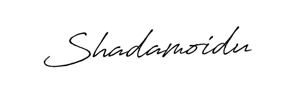 Shadamoidu stylish signature style. Best Handwritten Sign (Antro_Vectra_Bolder) for my name. Handwritten Signature Collection Ideas for my name Shadamoidu. Shadamoidu signature style 7 images and pictures png