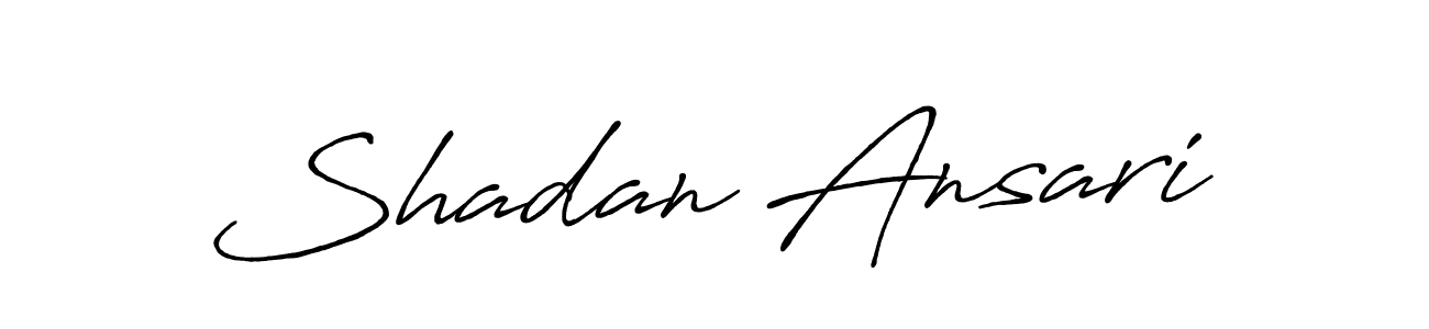 It looks lik you need a new signature style for name Shadan Ansari. Design unique handwritten (Antro_Vectra_Bolder) signature with our free signature maker in just a few clicks. Shadan Ansari signature style 7 images and pictures png