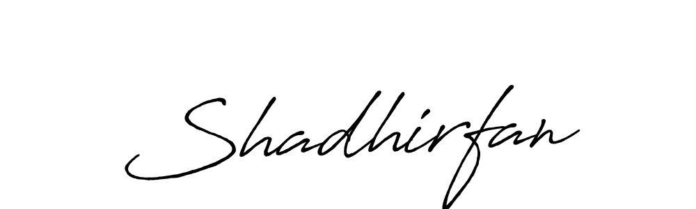 How to Draw Shadhirfan signature style? Antro_Vectra_Bolder is a latest design signature styles for name Shadhirfan. Shadhirfan signature style 7 images and pictures png