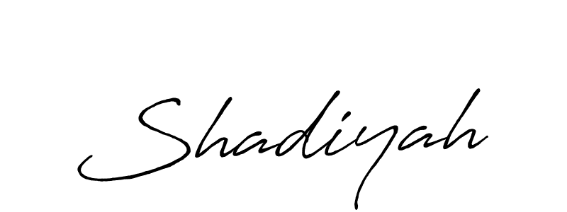 You should practise on your own different ways (Antro_Vectra_Bolder) to write your name (Shadiyah) in signature. don't let someone else do it for you. Shadiyah signature style 7 images and pictures png