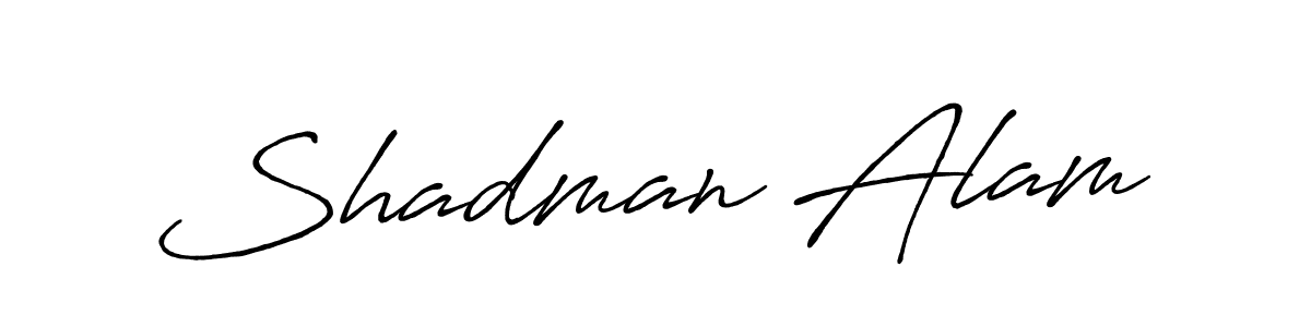 Once you've used our free online signature maker to create your best signature Antro_Vectra_Bolder style, it's time to enjoy all of the benefits that Shadman Alam name signing documents. Shadman Alam signature style 7 images and pictures png