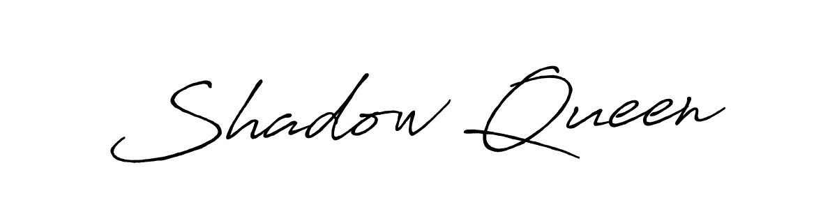 How to make Shadow Queen name signature. Use Antro_Vectra_Bolder style for creating short signs online. This is the latest handwritten sign. Shadow Queen signature style 7 images and pictures png