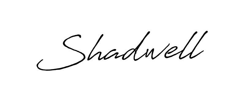 Make a beautiful signature design for name Shadwell. With this signature (Antro_Vectra_Bolder) style, you can create a handwritten signature for free. Shadwell signature style 7 images and pictures png