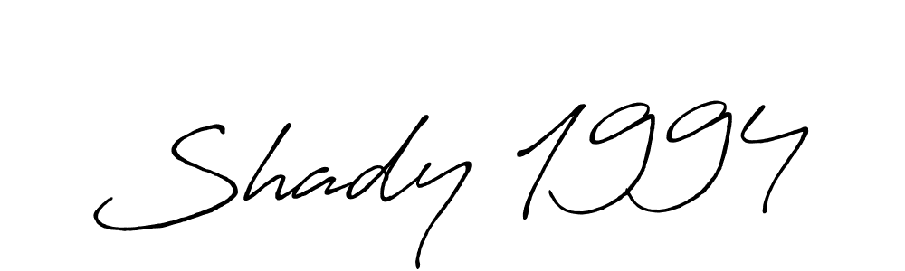 Create a beautiful signature design for name Shady 1994. With this signature (Antro_Vectra_Bolder) fonts, you can make a handwritten signature for free. Shady 1994 signature style 7 images and pictures png