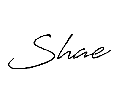 How to make Shae name signature. Use Antro_Vectra_Bolder style for creating short signs online. This is the latest handwritten sign. Shae signature style 7 images and pictures png