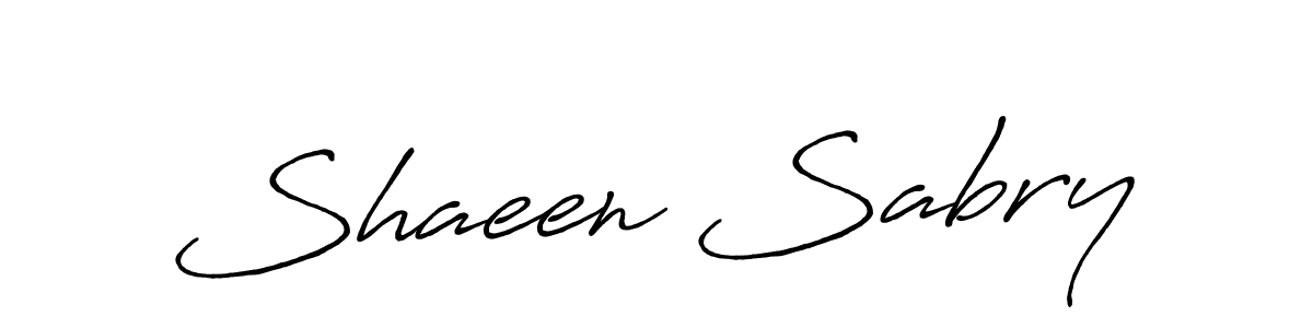 How to make Shaeen Sabry signature? Antro_Vectra_Bolder is a professional autograph style. Create handwritten signature for Shaeen Sabry name. Shaeen Sabry signature style 7 images and pictures png