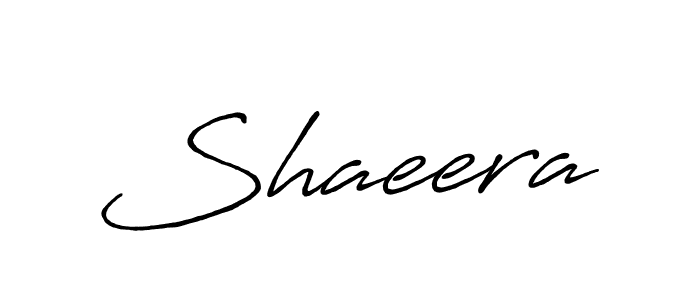 How to make Shaeera signature? Antro_Vectra_Bolder is a professional autograph style. Create handwritten signature for Shaeera name. Shaeera signature style 7 images and pictures png