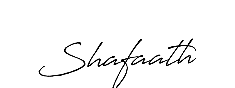 Make a beautiful signature design for name Shafaath. Use this online signature maker to create a handwritten signature for free. Shafaath signature style 7 images and pictures png