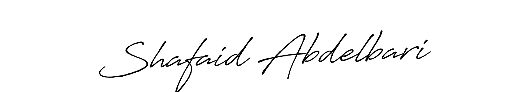 The best way (Antro_Vectra_Bolder) to make a short signature is to pick only two or three words in your name. The name Shafaid Abdelbari include a total of six letters. For converting this name. Shafaid Abdelbari signature style 7 images and pictures png