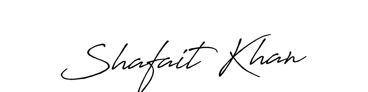 Also You can easily find your signature by using the search form. We will create Shafait Khan name handwritten signature images for you free of cost using Antro_Vectra_Bolder sign style. Shafait Khan signature style 7 images and pictures png