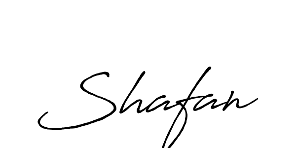 Design your own signature with our free online signature maker. With this signature software, you can create a handwritten (Antro_Vectra_Bolder) signature for name Shafan. Shafan signature style 7 images and pictures png