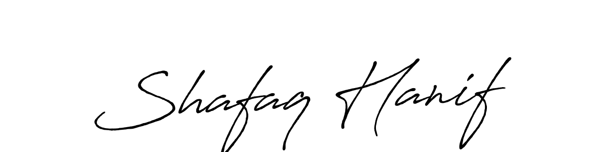 Also we have Shafaq Hanif name is the best signature style. Create professional handwritten signature collection using Antro_Vectra_Bolder autograph style. Shafaq Hanif signature style 7 images and pictures png