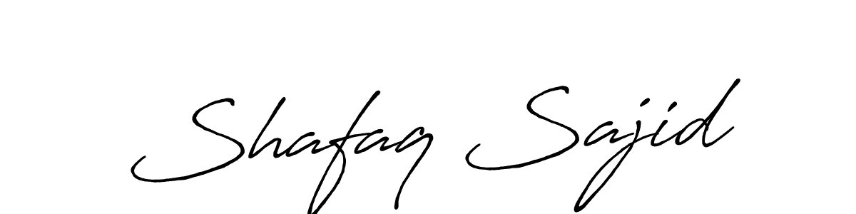 You should practise on your own different ways (Antro_Vectra_Bolder) to write your name (Shafaq Sajid) in signature. don't let someone else do it for you. Shafaq Sajid signature style 7 images and pictures png