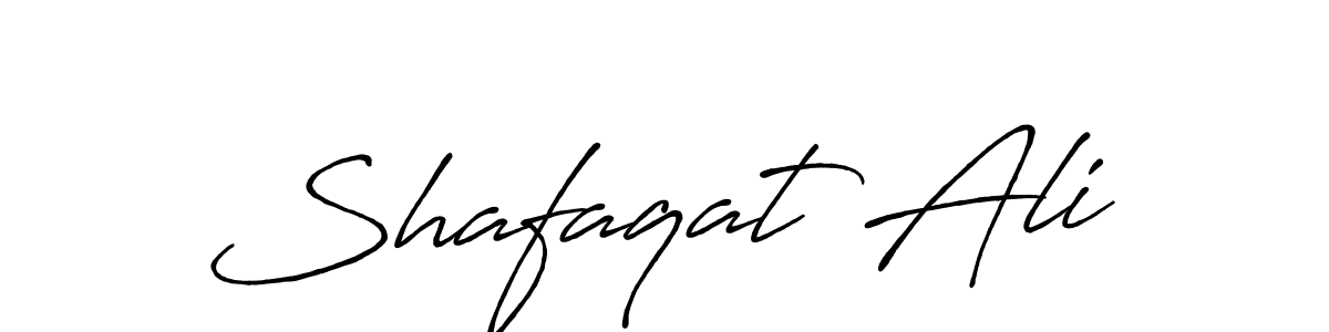 Also we have Shafaqat Ali name is the best signature style. Create professional handwritten signature collection using Antro_Vectra_Bolder autograph style. Shafaqat Ali signature style 7 images and pictures png