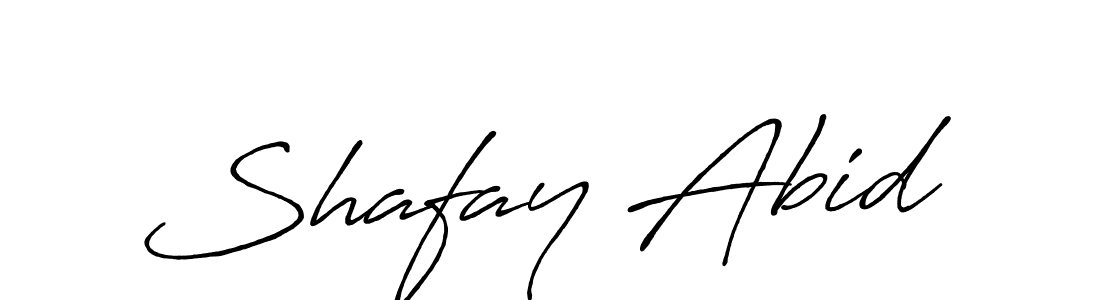 Design your own signature with our free online signature maker. With this signature software, you can create a handwritten (Antro_Vectra_Bolder) signature for name Shafay Abid. Shafay Abid signature style 7 images and pictures png