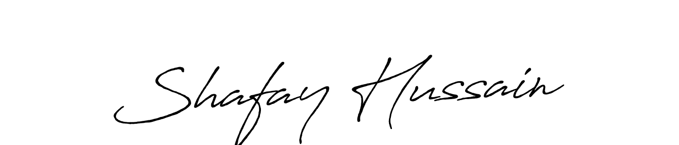 Design your own signature with our free online signature maker. With this signature software, you can create a handwritten (Antro_Vectra_Bolder) signature for name Shafay Hussain. Shafay Hussain signature style 7 images and pictures png