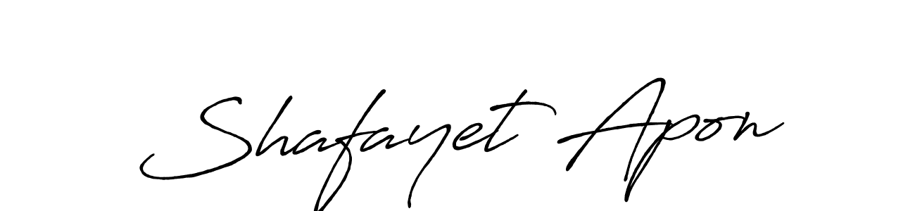 It looks lik you need a new signature style for name Shafayet Apon. Design unique handwritten (Antro_Vectra_Bolder) signature with our free signature maker in just a few clicks. Shafayet Apon signature style 7 images and pictures png