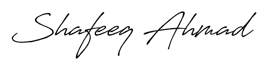 Make your name Shafeeq Ahmad memorable on every contract using Antro_Vectra_Bolder autograph style. Instant transparent background export available. Shafeeq Ahmad signature style 7 images and pictures png