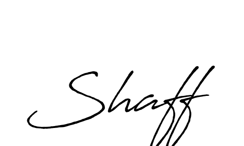 How to make Shaff name signature. Use Antro_Vectra_Bolder style for creating short signs online. This is the latest handwritten sign. Shaff signature style 7 images and pictures png