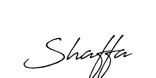 Make a beautiful signature design for name Shaffa. Use this online signature maker to create a handwritten signature for free. Shaffa signature style 7 images and pictures png