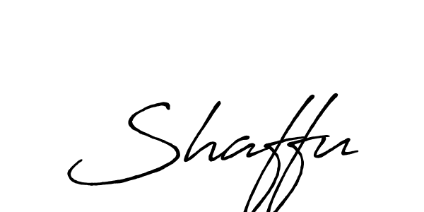 Make a beautiful signature design for name Shaffu. Use this online signature maker to create a handwritten signature for free. Shaffu signature style 7 images and pictures png