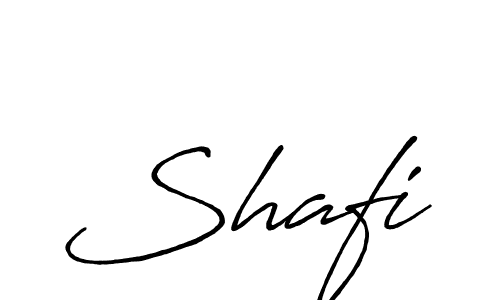 Also we have Shafi name is the best signature style. Create professional handwritten signature collection using Antro_Vectra_Bolder autograph style. Shafi signature style 7 images and pictures png