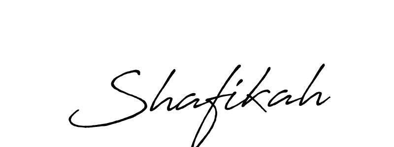 Also You can easily find your signature by using the search form. We will create Shafikah name handwritten signature images for you free of cost using Antro_Vectra_Bolder sign style. Shafikah signature style 7 images and pictures png
