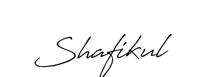 Shafikul stylish signature style. Best Handwritten Sign (Antro_Vectra_Bolder) for my name. Handwritten Signature Collection Ideas for my name Shafikul. Shafikul signature style 7 images and pictures png