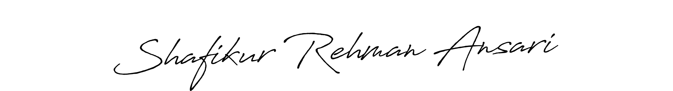 The best way (Antro_Vectra_Bolder) to make a short signature is to pick only two or three words in your name. The name Shafikur Rehman Ansari include a total of six letters. For converting this name. Shafikur Rehman Ansari signature style 7 images and pictures png